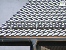 Cycoplast Dachpfannen im Einsatz