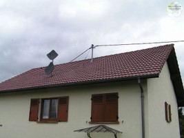 Cycoplast Dachpfannen im Einsatz