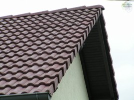 Cycoplast Dachpfannen im Einsatz