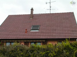 Cycoplast Dachpfannen im Einsatz
